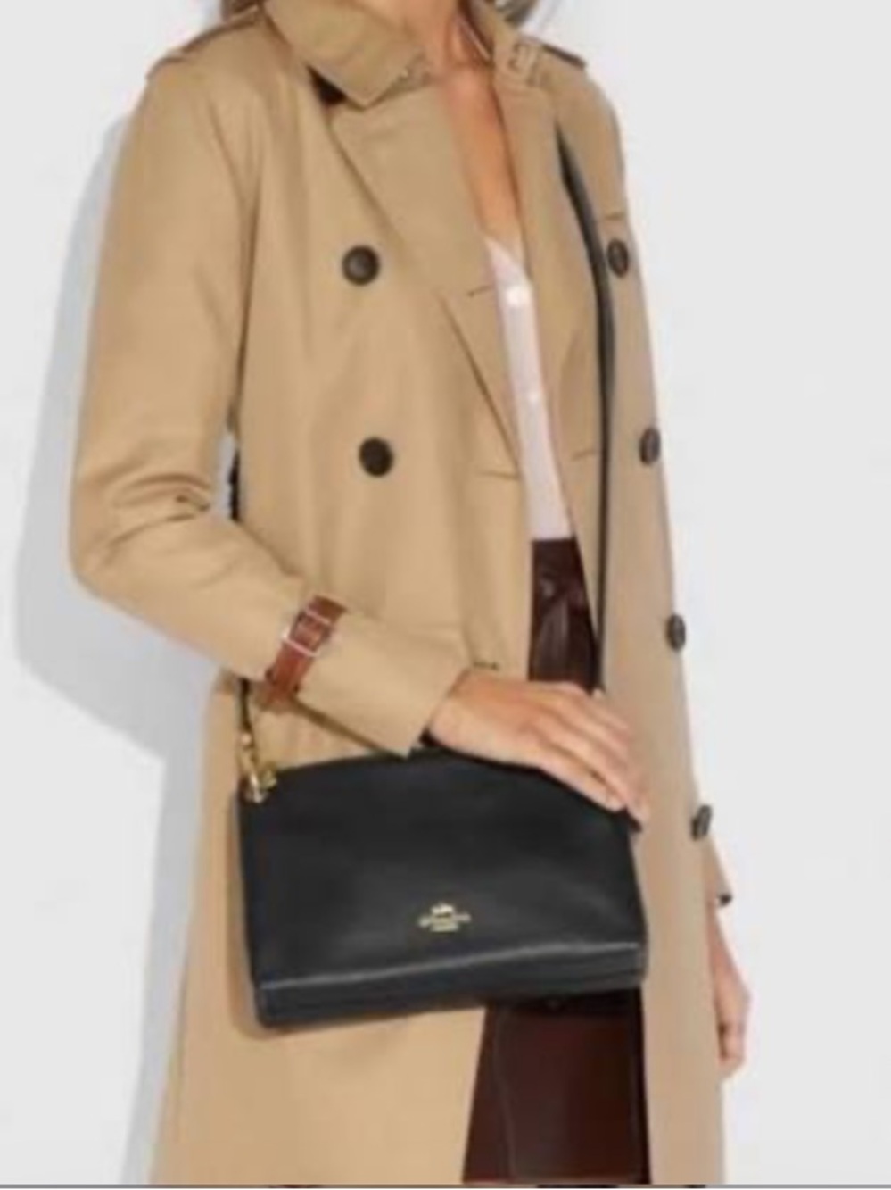 Kate Spade Black Pebbled Leather
Crossbody Bag